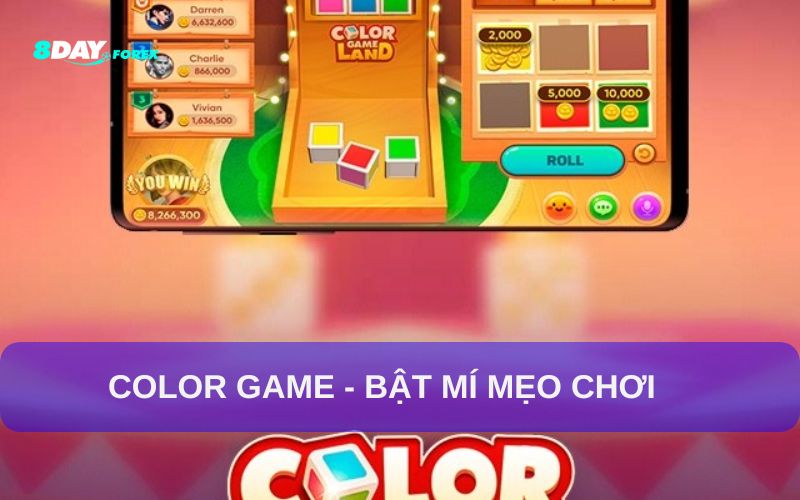 Tham gia Color Game cần áp dụng mẹo chơi hiệu quả
